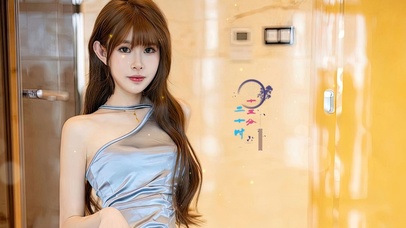 清纯性感长发美女