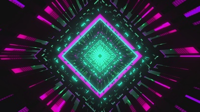 动感炫酷万花筒(无限循环)