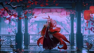 腊月寒梅斗冰霜
