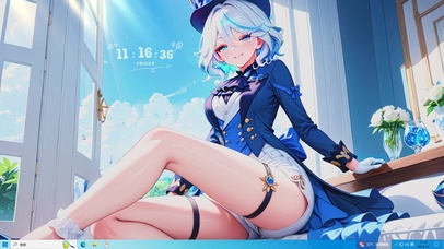  4K原神水神芙宁娜主题