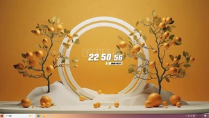 小清新树木桌面主题