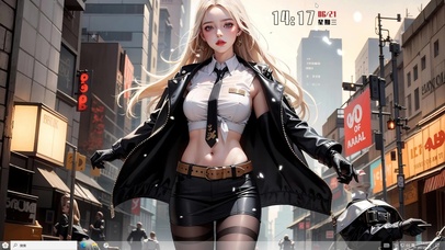 4k纯欲性感特工美少女