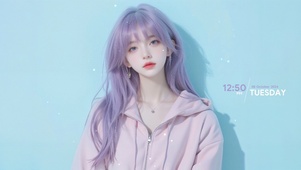 甜美女孩