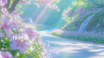 樱花树木
