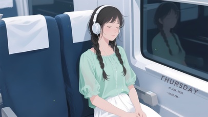 安静的听歌