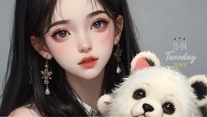 清纯猫系女孩