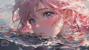 水中美女