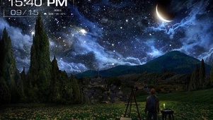 梵高 星月夜