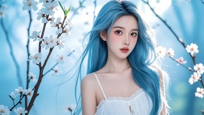 清纯可爱的美女