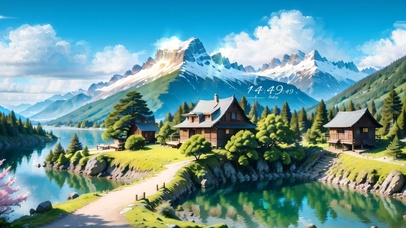 4k唯美世外桃源