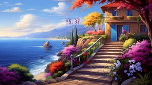 浪漫海边小屋（秋）