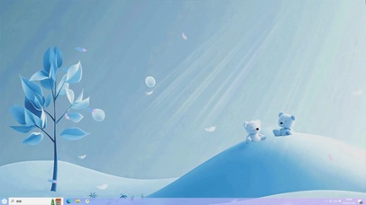 清新简约壁纸-桌面主题