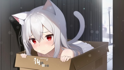 送你一只可爱猫咪