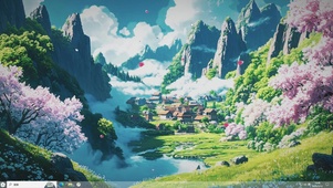 世外桃园-桌面主题