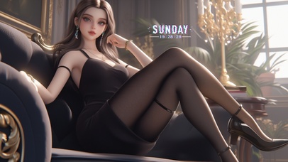 感受到一种柔软和光滑的质感