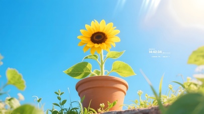 夏日小清新向日葵