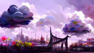 梦幻治愈场景