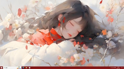 落花少女