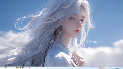 4K云上女神主题