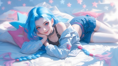 马尾星星金克丝