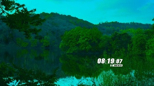 湖面