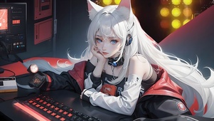 二次元电竞少女