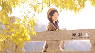 秋日纯美4K~【唯美小清新】