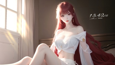 纯欲系白月光少女