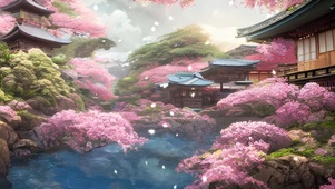 樱花小院