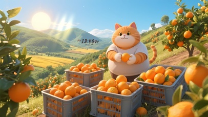 清新橘子猫