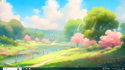 治愈主题---鸟语花香的山谷