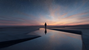 星暮独影