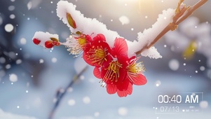 踏雪寻梅