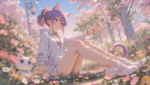 春日樱花少女