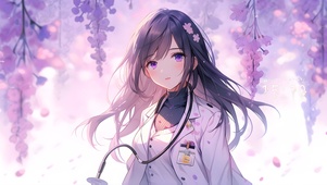 唯美护士制服女孩