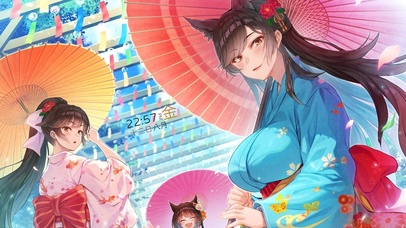 4K唯美和服少女