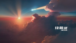 云上夕阳