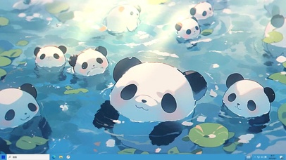 超萌小熊猫