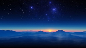众山-星空满天