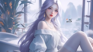 唯美古风女孩