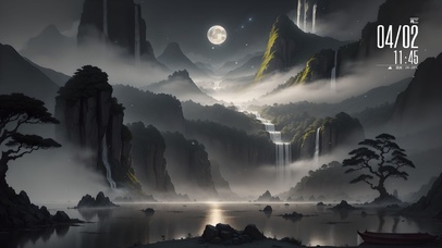 中国风山水