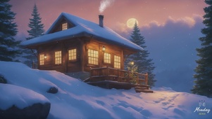 雪地小屋
