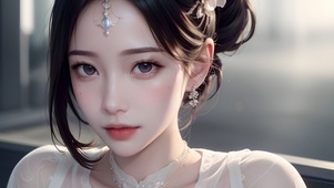 4k清纯古风美女