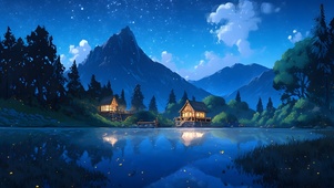 静夜小屋