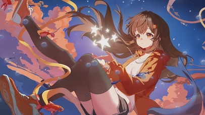 小橙壁纸（真）