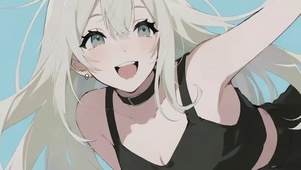 二次元治愈漫画女孩