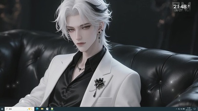 高冷霸总帅气逼人