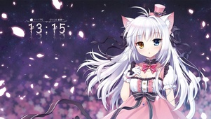 异瞳樱花少女