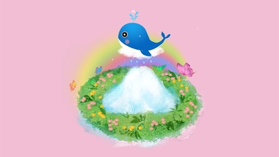 花园里勤劳的小鲸鱼