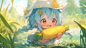 夏日清新少女